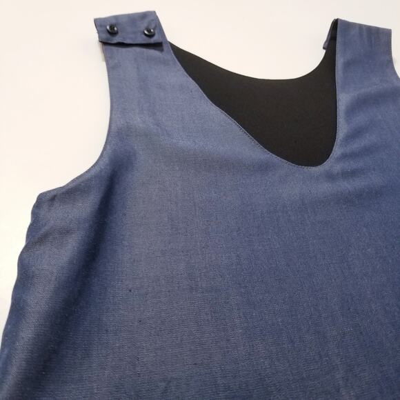 VETTA Capsule The Reversible Jumper Shift Dress 2 in 1 Sleeveless Dress - Picture 4 of 14